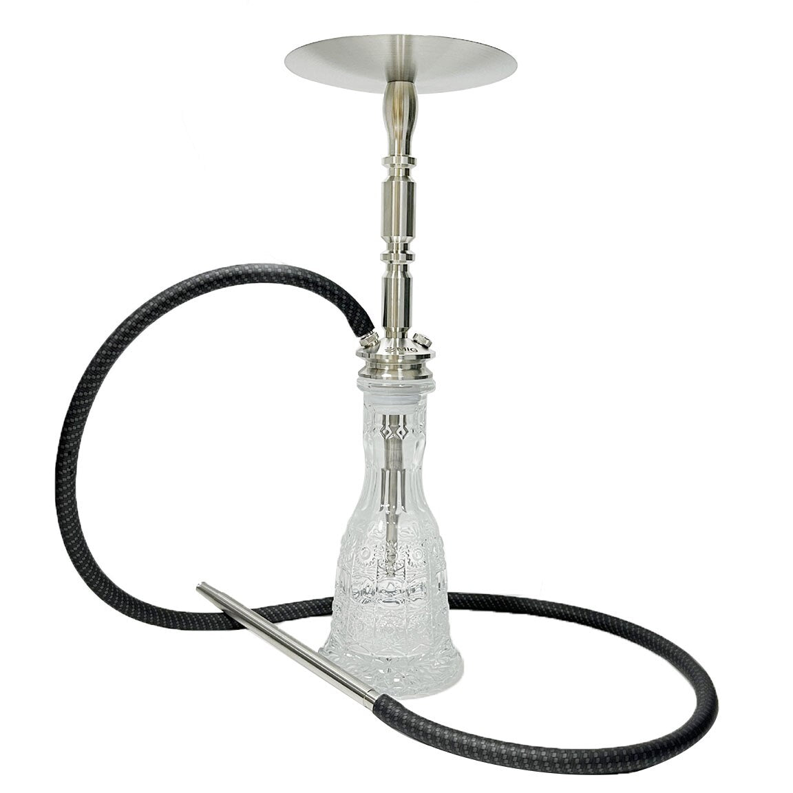 Stainless Steel Hookah Complete Set MIG Shisha Russia Chicha Nargile Cachimba